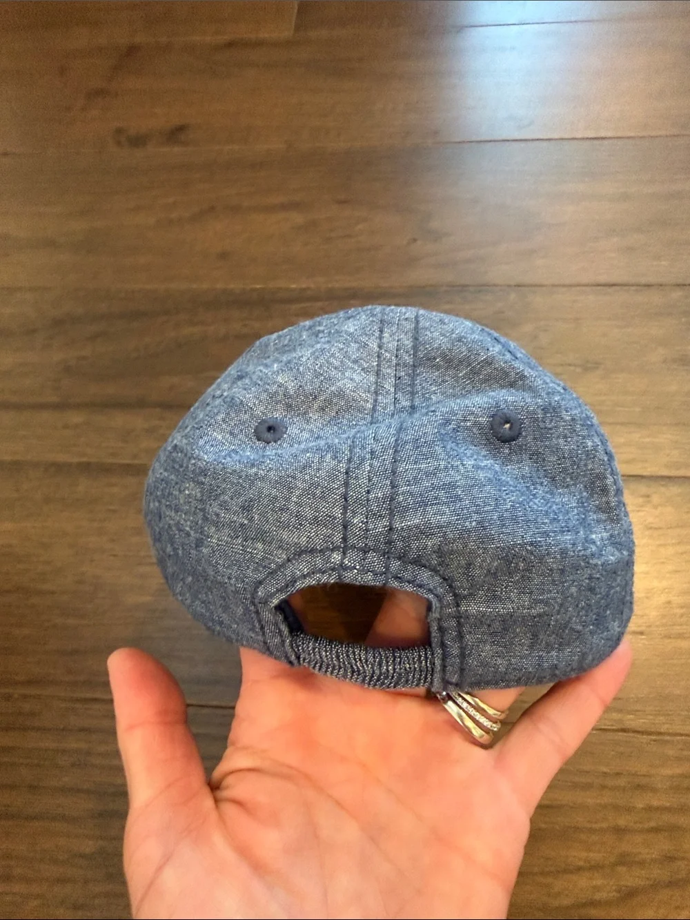 Old Navy Toddler Denim-Look Baseball Cap Size 18-24 Months - C34-099